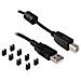 87587, 4 x RS-422/485, USB 2.0, Maschio / femmina, Nero, Windows XP / Vista / Vista-64/7/7-64, Linux 2.6, 17,2 cm - Foto miniatura 2